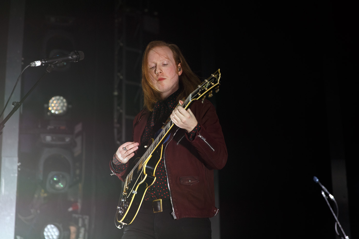 Two Door Cinema Club on stage at the O2 Academy Leeds on 30 January 2017