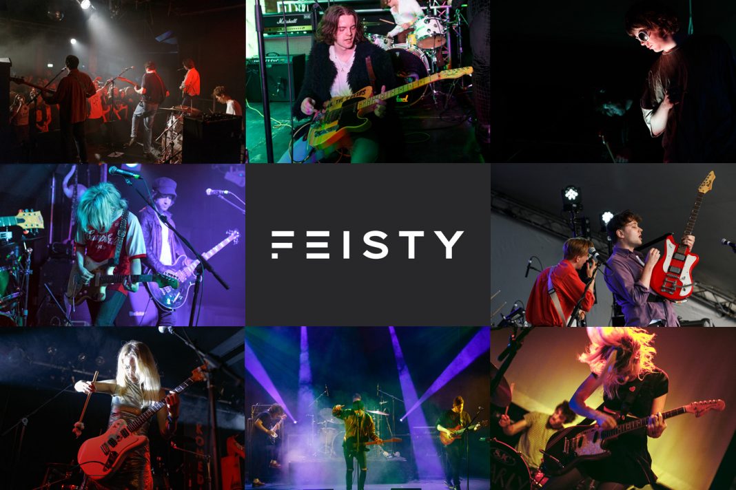 Some of the bands in FEISTY Playlist 2