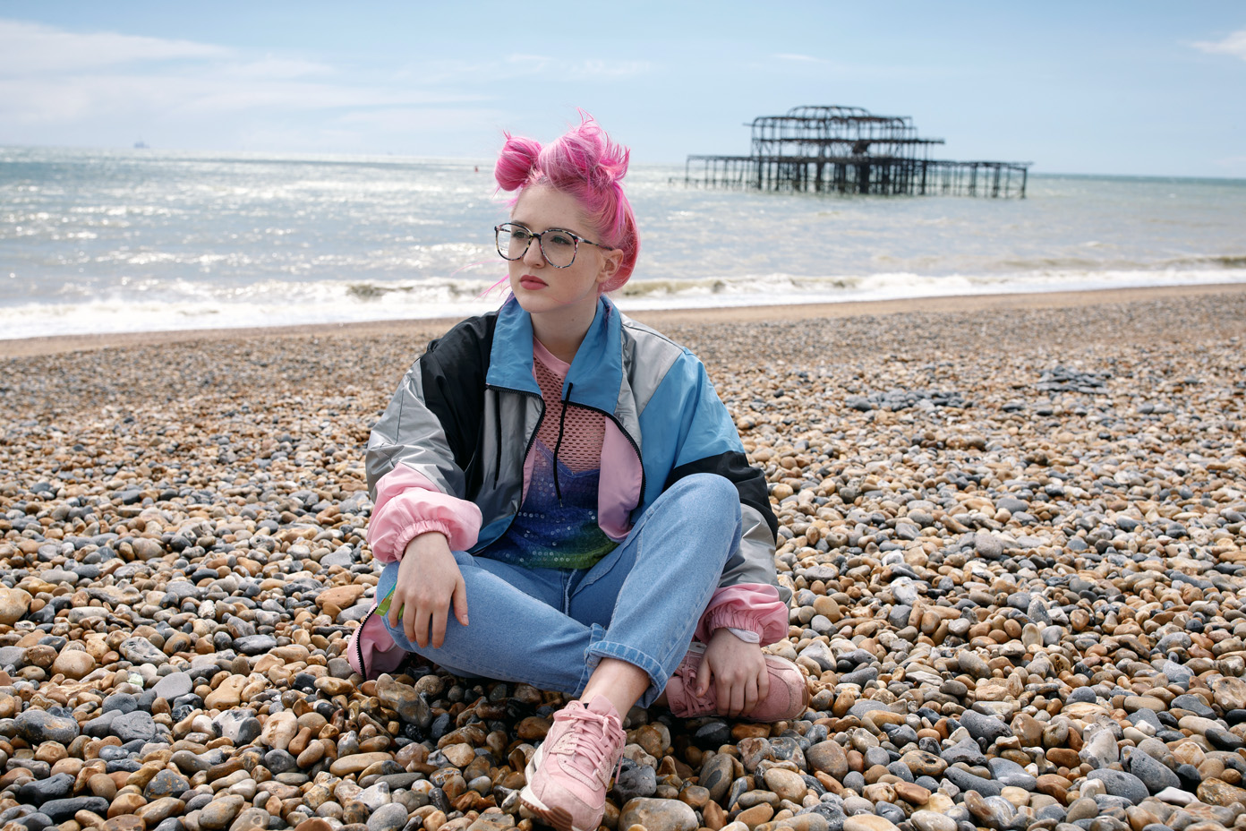 Be Charlotte's Charlotte Brimner in Brighton, UK on 19 May 2017. Photo: Katy