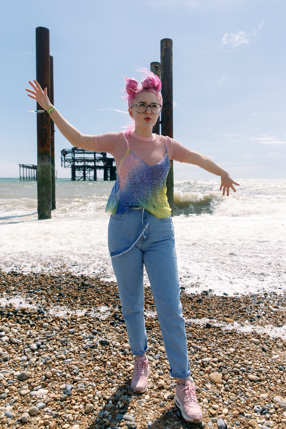 Be Charlotte's Charlotte Brimner in Brighton, UK on 19 May 2017. Photo: Katy