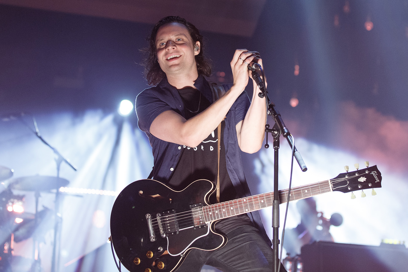 The Maccabees on stage at the O2 Apollo Manchester on 27 June 2017 during their farewell tour. Photo: Katy