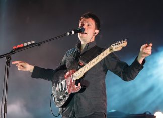 The Maccabees on stage at the O2 Apollo Manchester on 27 June 2017 during their farewell tour. Photo: Katy