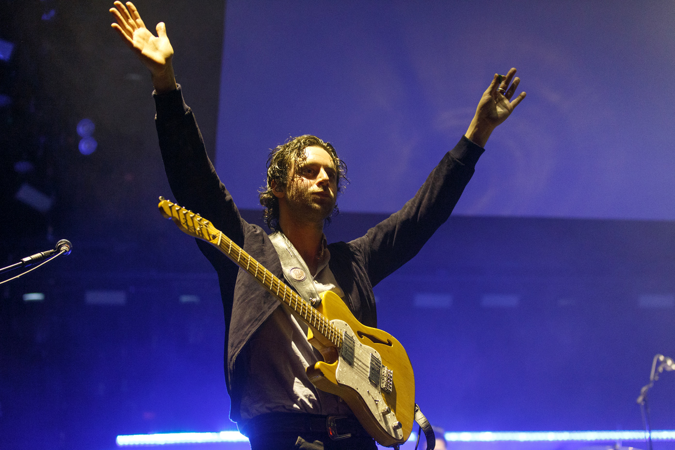 The Maccabees on stage at the O2 Apollo Manchester on 27 June 2017 during their farewell tour. Photo: Katy